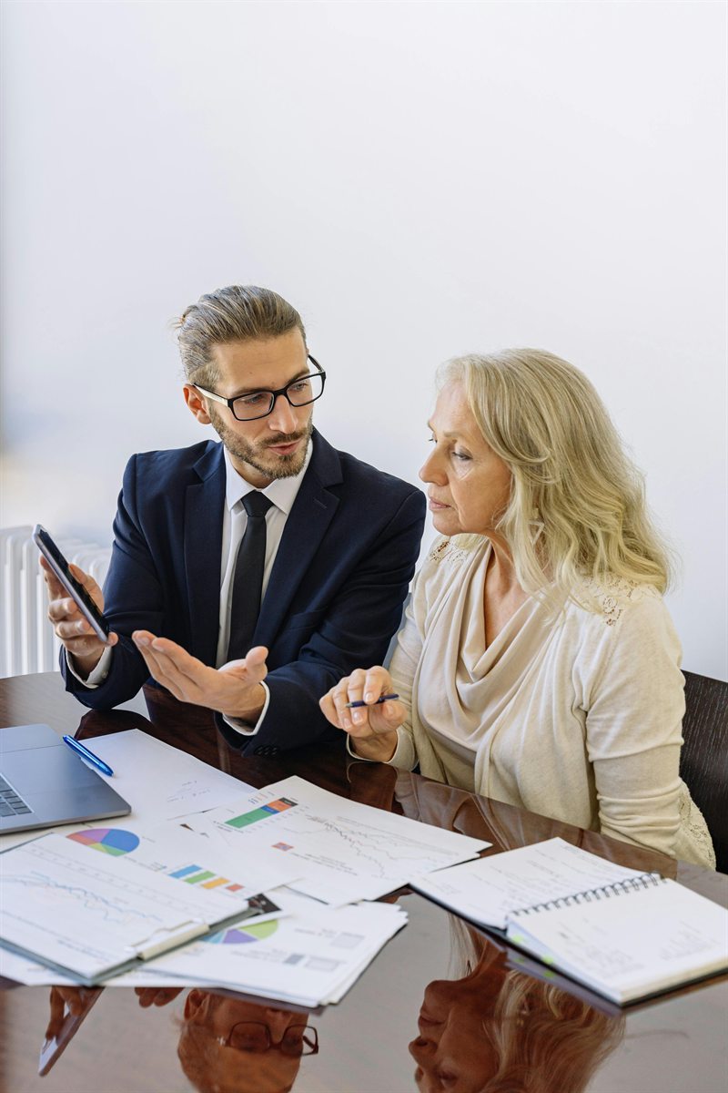 Professional client consultation and project planning