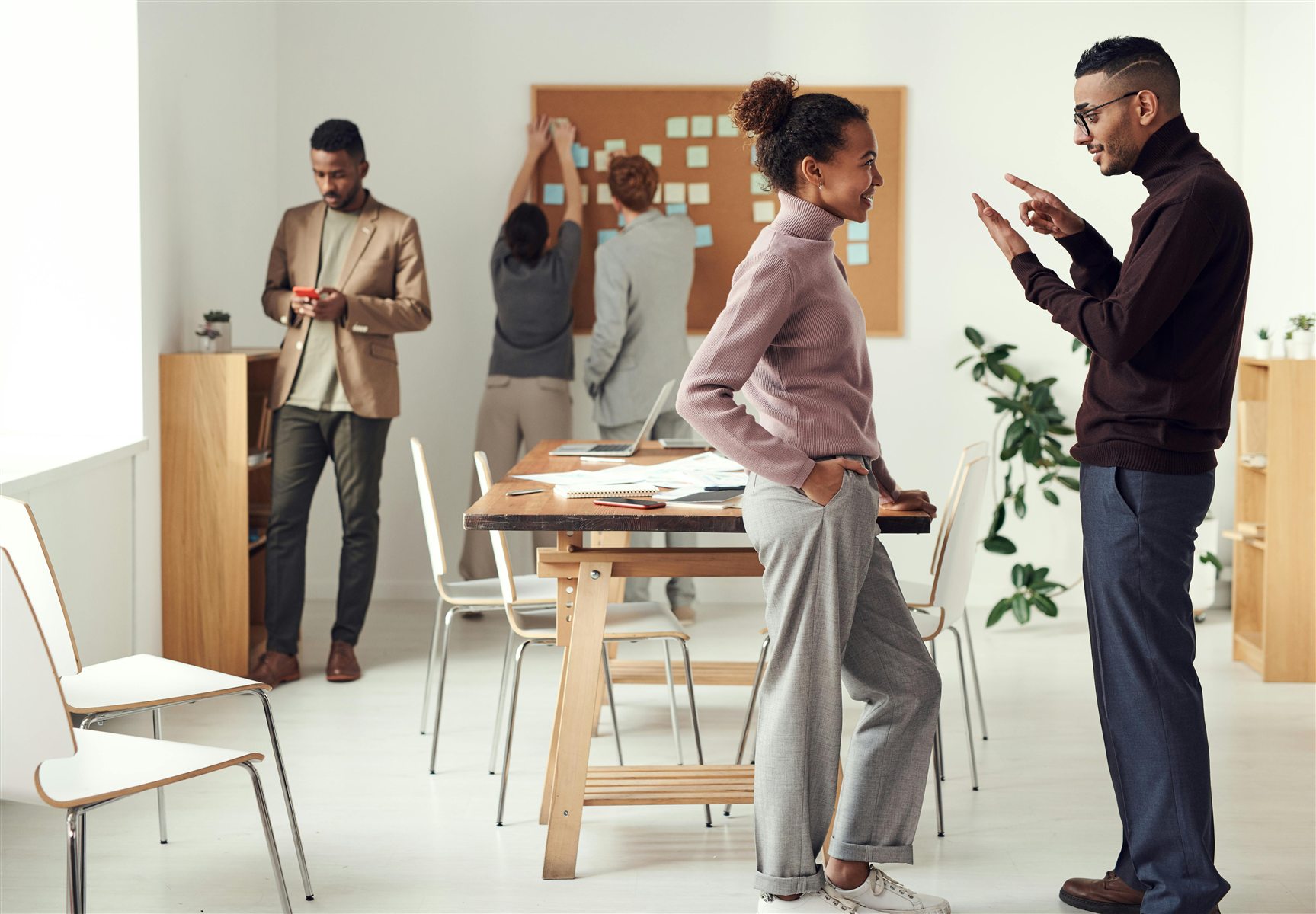 Professional client consultation